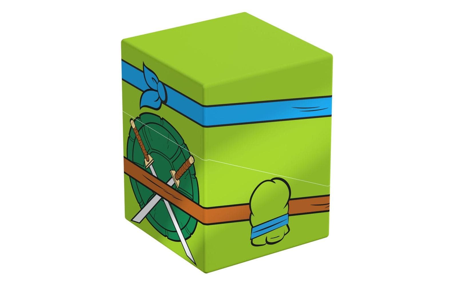 Kartenbox Squaroe TMNT 006 LeonardoZur Aufbewahrung von Sammelkarten in Standardgrösse