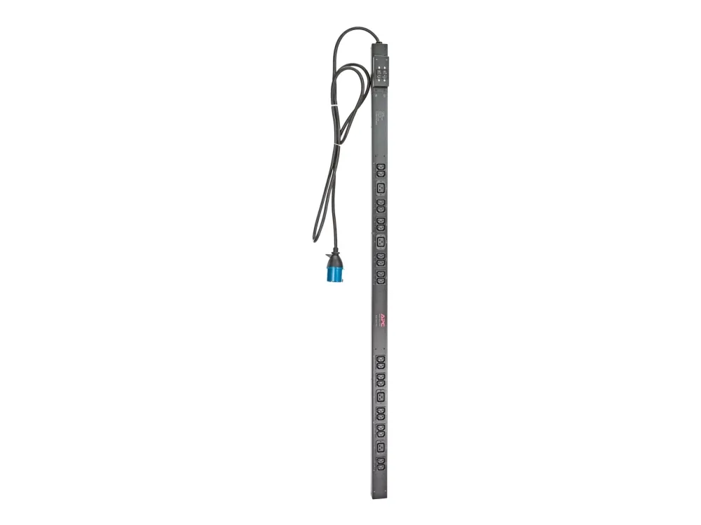 APC Basic Rack PDU Zero U - Strømfordelingsenhed (rackversion) - AC 230 V - input: IEC 60309 - output-stikforbindelser: 24 (power IEC 60320 C13, IEC 60320 C19) - 0U - 3.1 m ledning - sort - for P/N: SMX1500RMNCUS, SRT1000RMXLI, SRT1000RMXLI-NC, SRT10