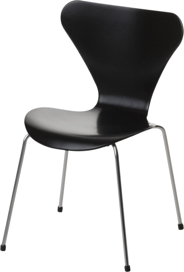 Fritz Hansen Miniature serie 7, 3107 Black Sort