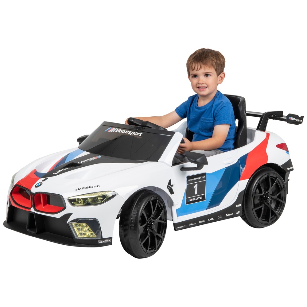 BMW M8 GTE 12V Elektro-Kinderfahrzeug mit Fernbedienung