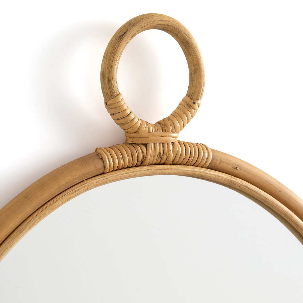 LA REDOUTE INTERIEURS<br>Espelho redondo de rattan Ø52 cm, Nogu