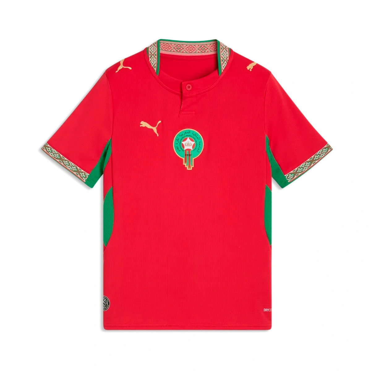 Camisola Puma Marrocos Primeiro equipamento Mundial 2026 Criança