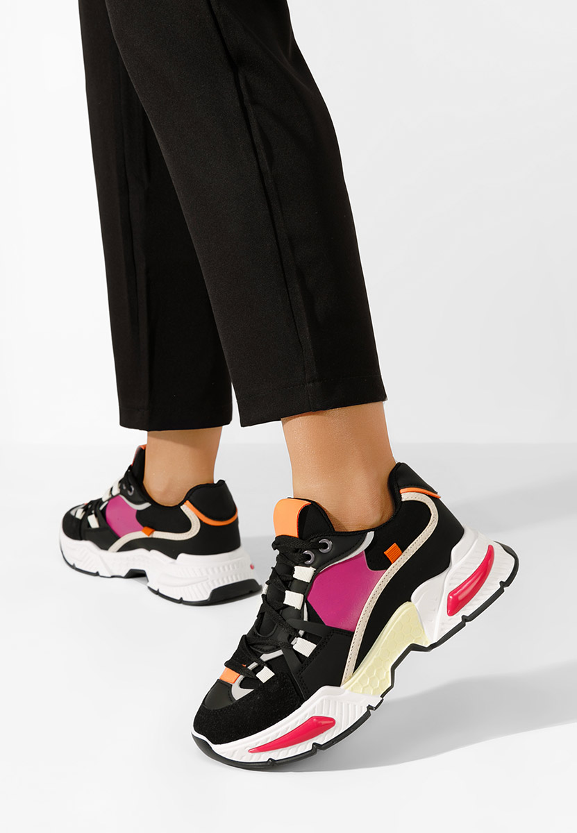 Baskets pour femme noirs Gavalia