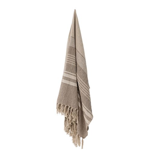 Bloomingville Lugo Plaid, Brun, 130x160 cm