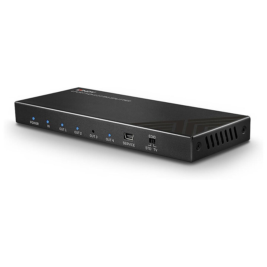 Lindy HDMI Splitter 4K EDID (4 Sorties)