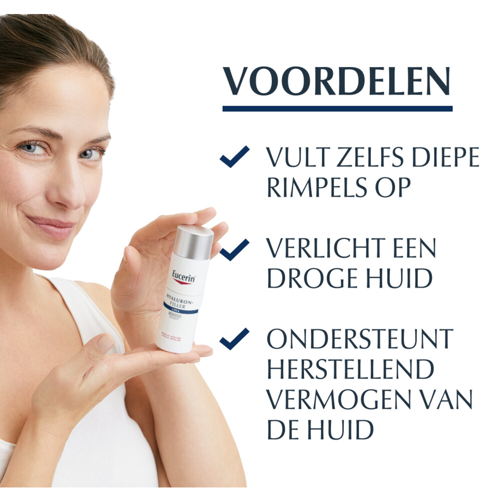 Eucerin Hyaluron-Filler Nachtcréme Extra Rijk50 ml