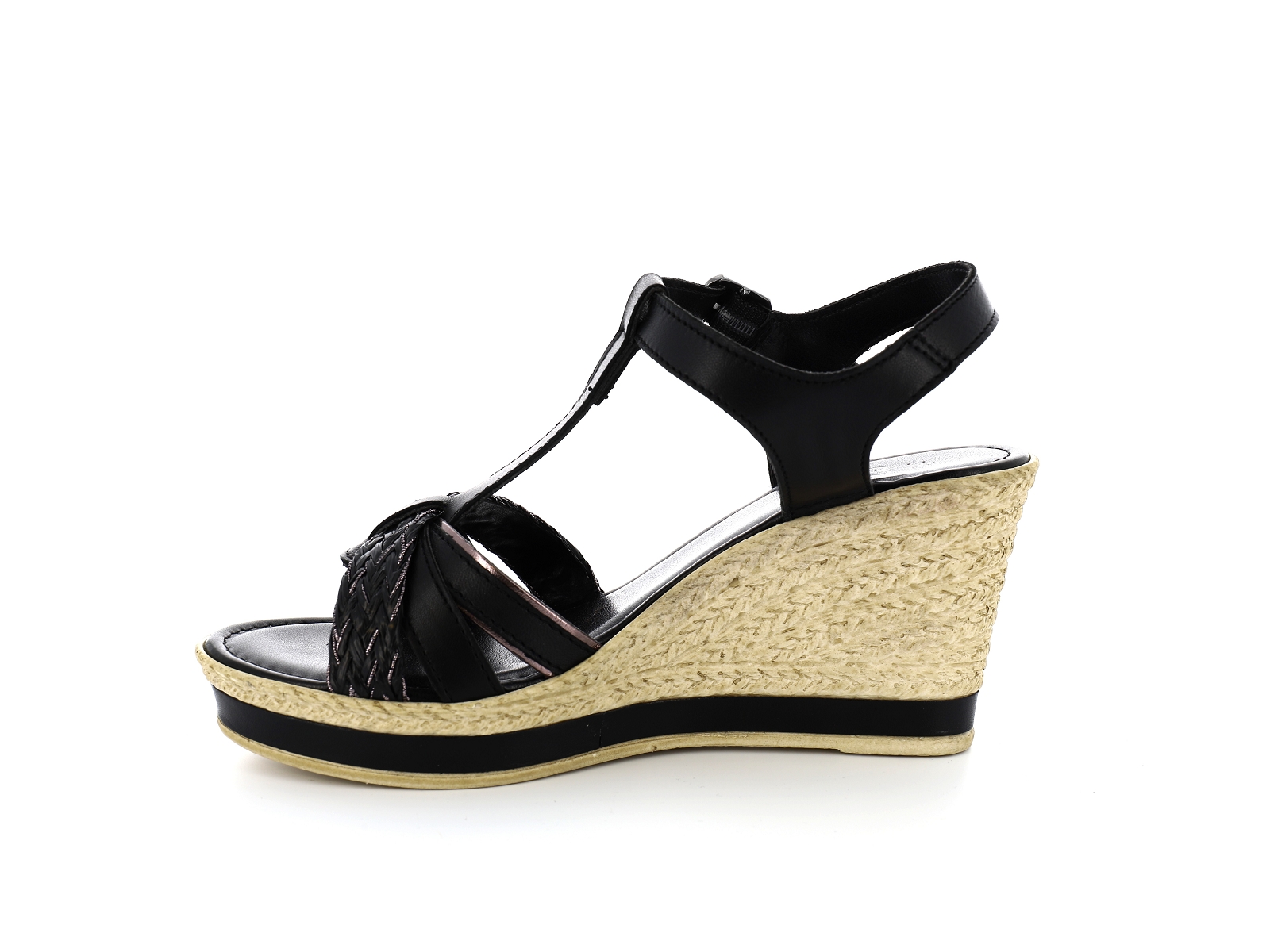 Marco tozzi-28020 Matières combinées Noir