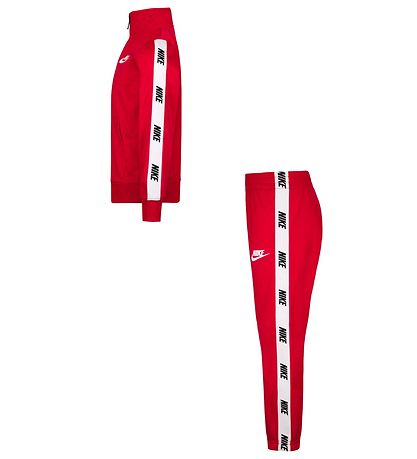 Nike Tr?ningss?t - Cardigan/Bukser - University Red