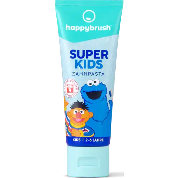 Kinder Zahnpasta SuperKids Sesamstraße