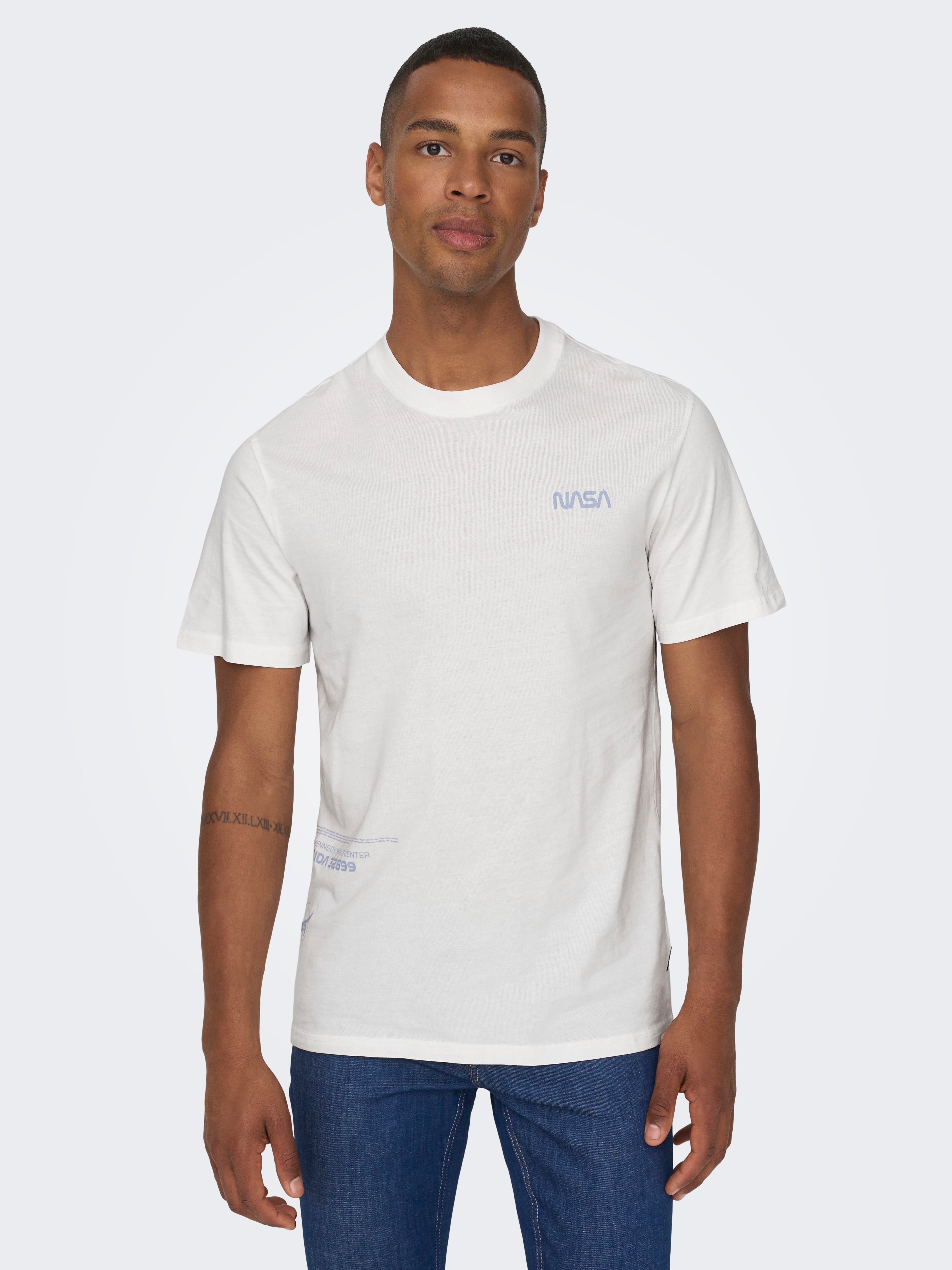 ONSNASA T-shirt Cloud Dancer
