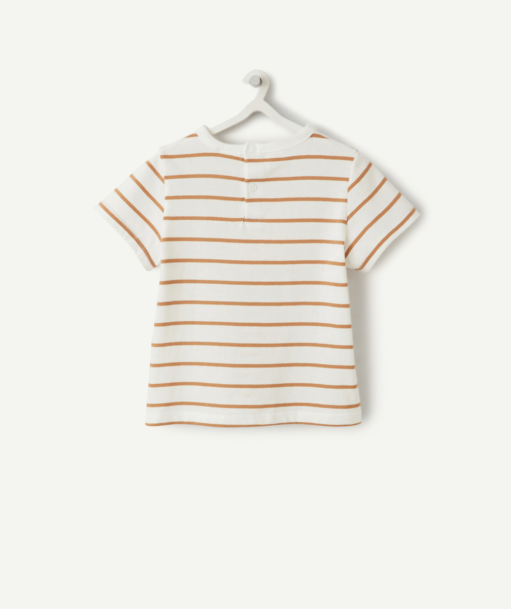 t-shirt manches courtes bébé garçon en coton bio trop chou