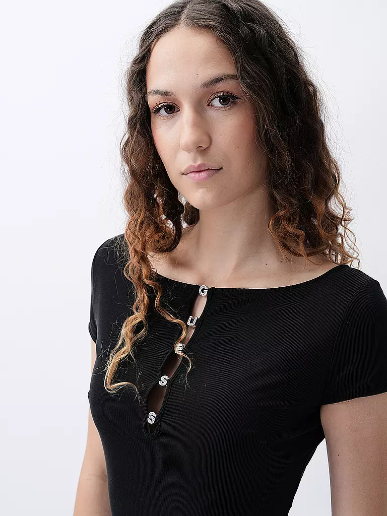 GUESS Minikleid ELIS schwarz