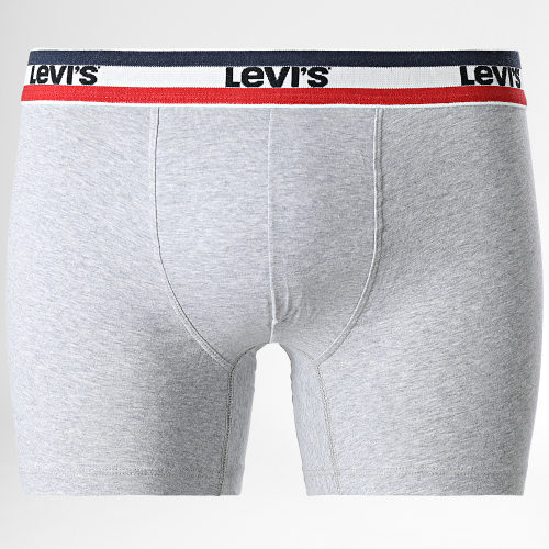 Lot De 3 Boxers 100002870 Bleu Marine Gris Chiné