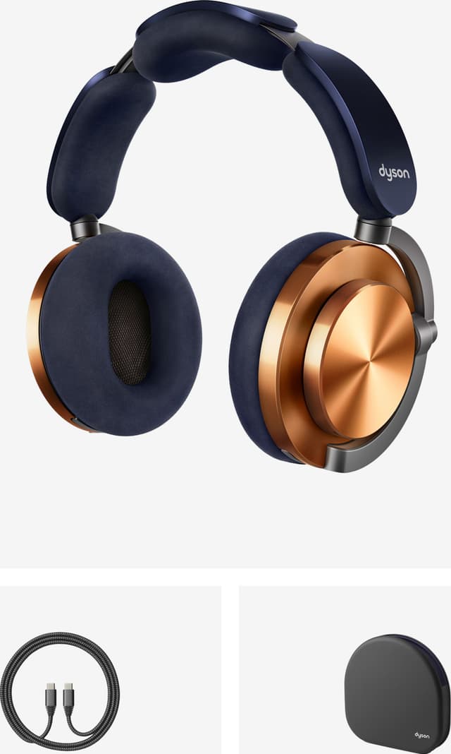 Dyson Ontrac CNC trådløse on-ear høretelefoner (kobber)