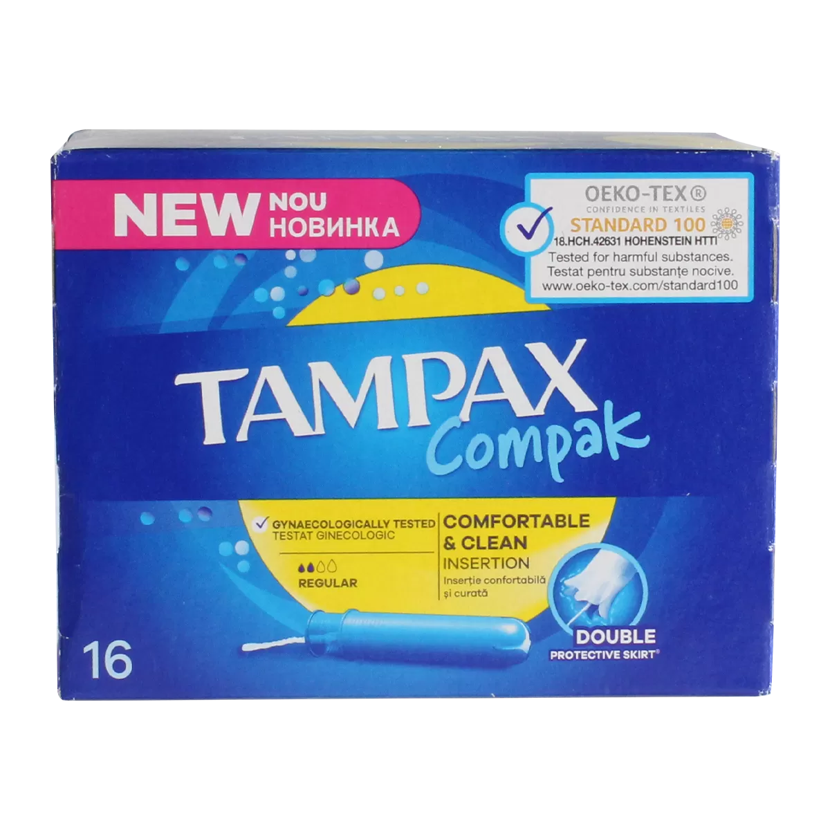 Tampax Compak Regular - 16 stk.