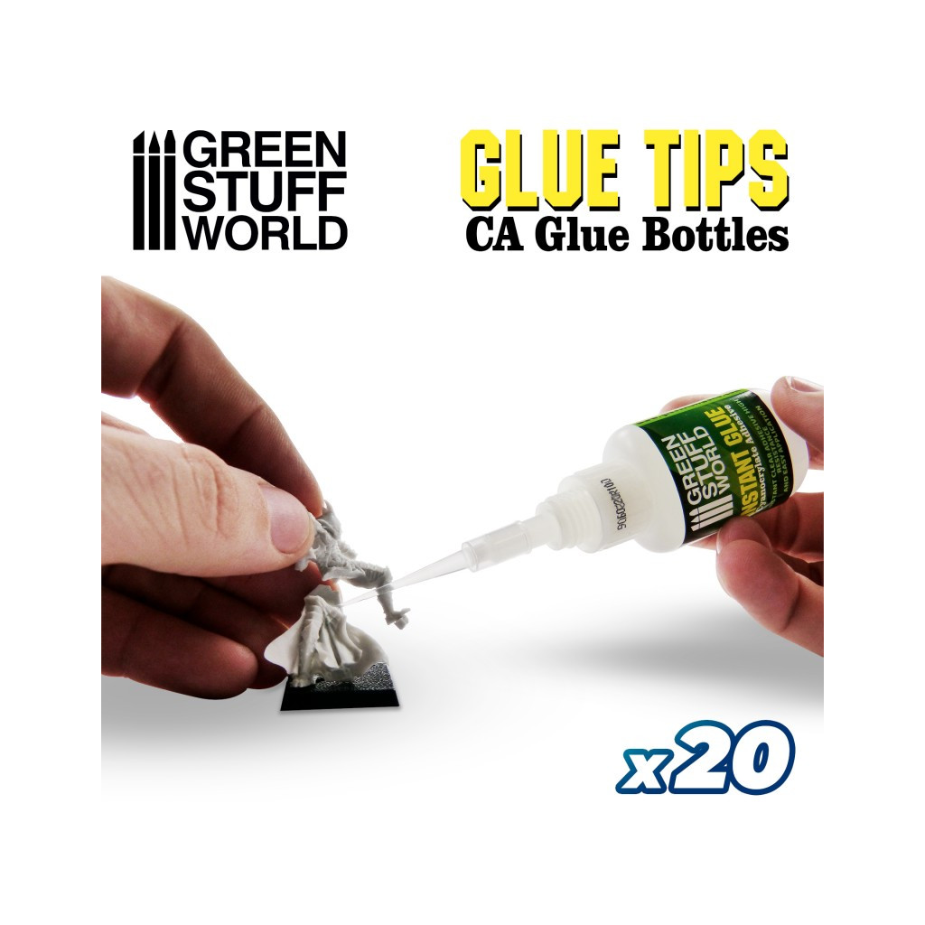 20x Pointes de Précision pour Colle Cyanoacrylate