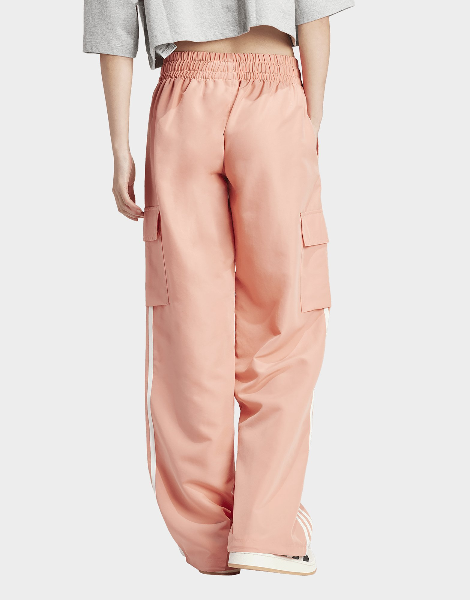 adidas Originals Pantalon Cargo Wide Leg 3 bandes Femme