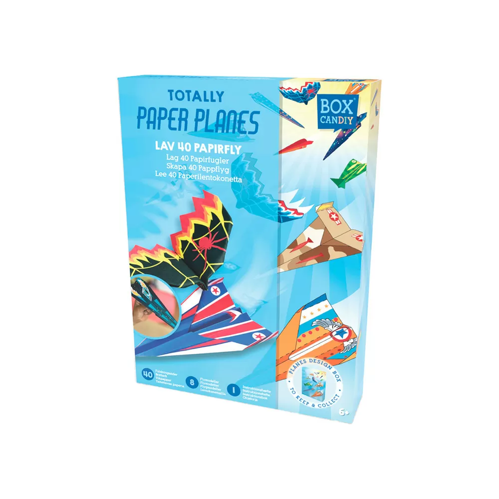 BOX CANDIY Paper Airplanes Art - Totally Paper Planes - 1 stk