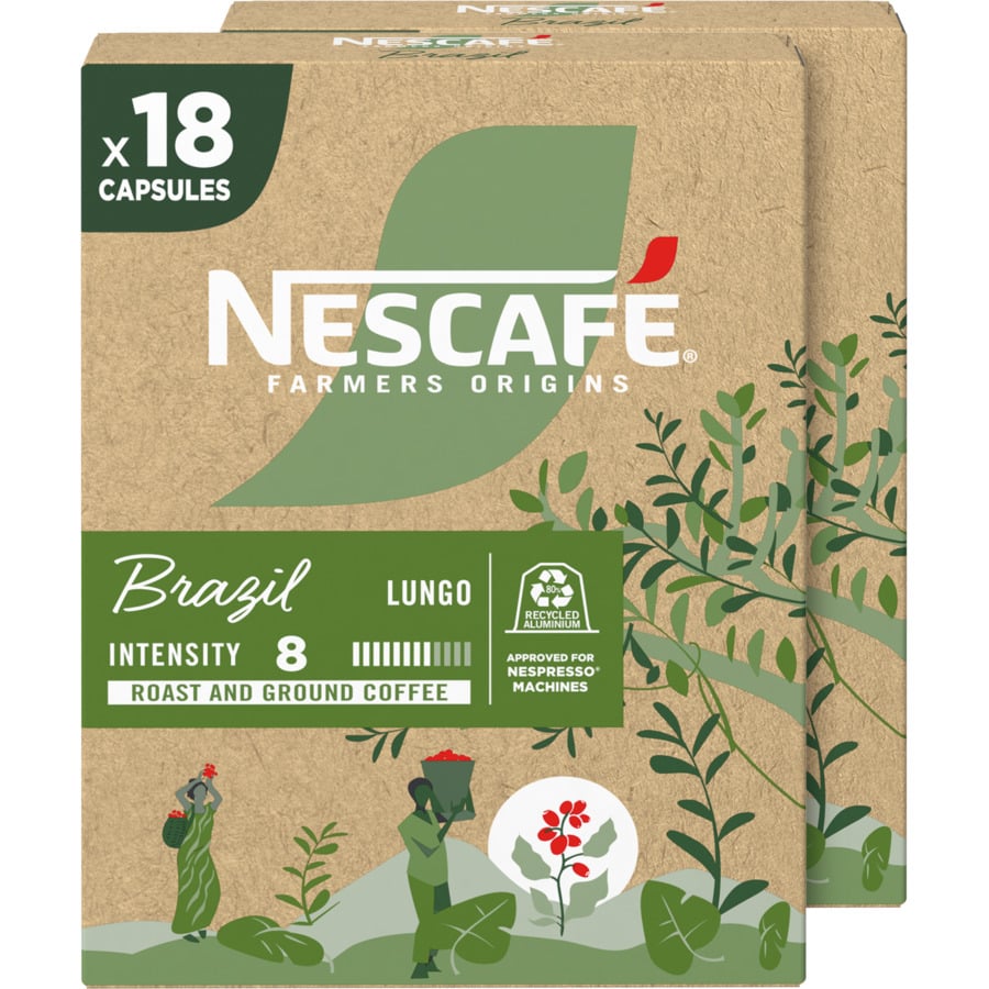 Nescafé Farmers Origins Africa Ristretto 2 x 18 Kapseln