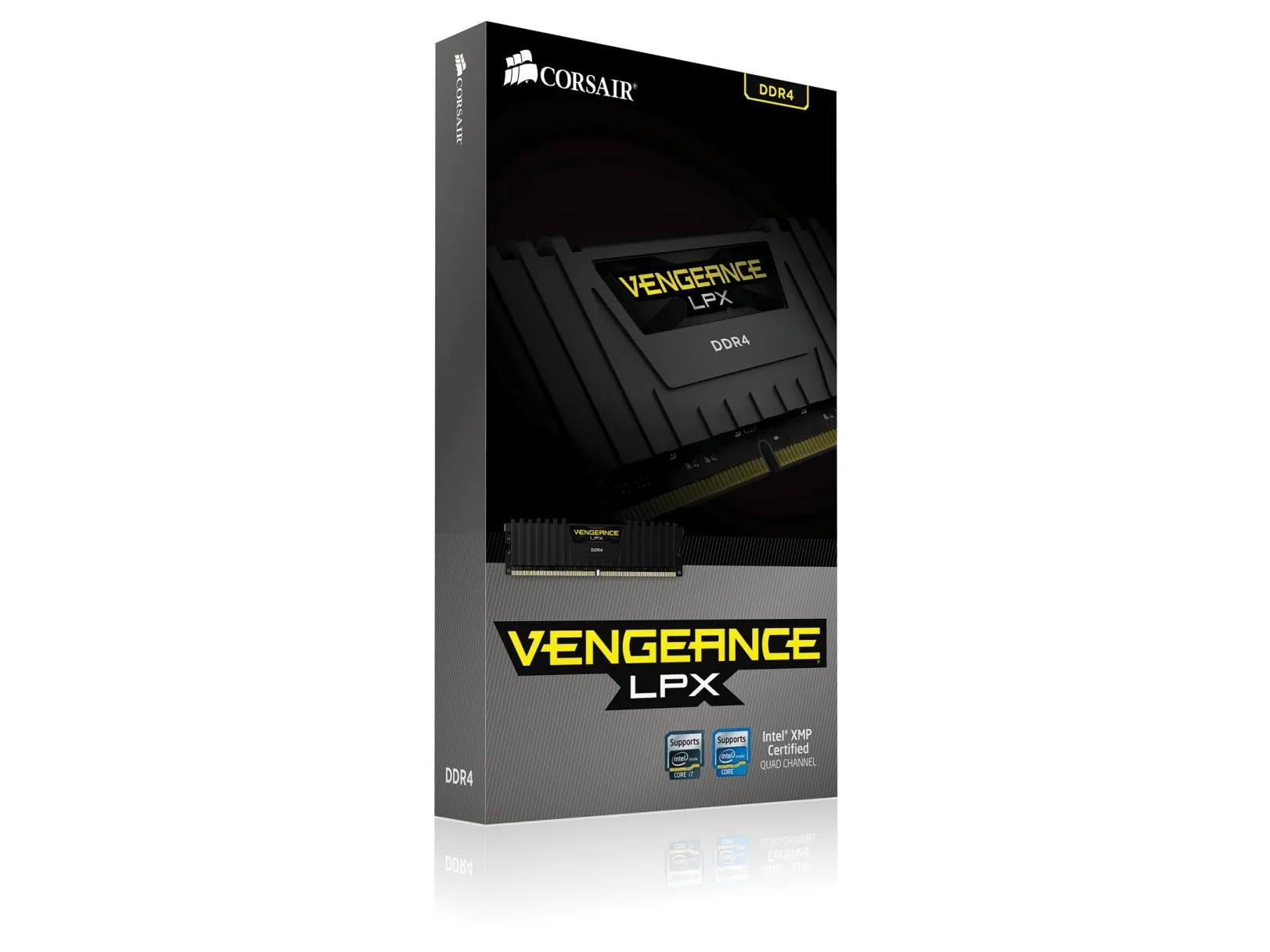 CORSAIR | Vengeance LPX - DDR4 - sæt - 32 GB: 4 x 8 GB - DIMM 288-PIN - 2666 MHz / PC4-21300 - CL16 - 1.2 V - ikke bufferet - ikke-ECC