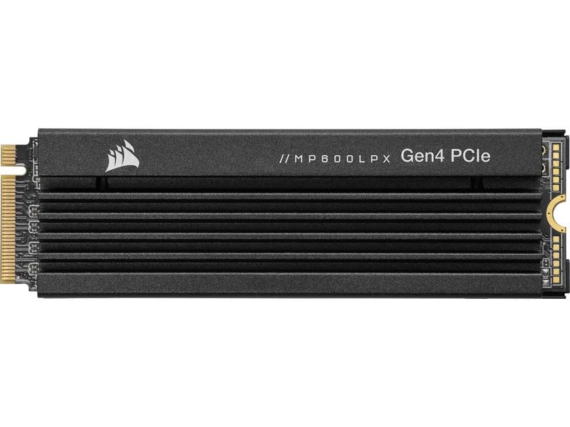 Corsair SSD MP600 Pro LPX M.2 2280 NVMe 4000 GB Interne NVMe M.2 Gaming-SSD mit hoher Leistung und Kühlkörper