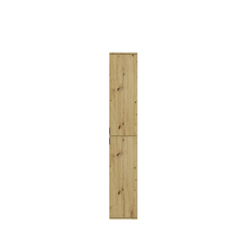 Hioshop ProjektX kledingkast 2 deuren eiken decor