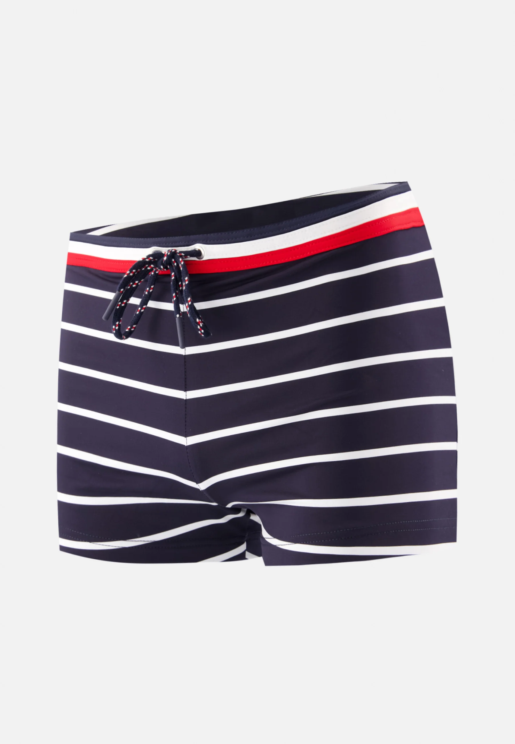 Boxer de bain en polyamide-Triton Marinière Marine