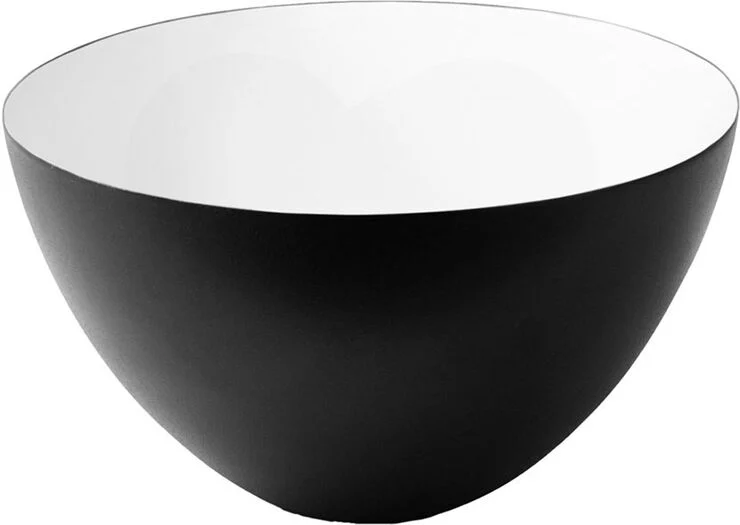 Normann Copenhagen Krenit skål Hvid 12 cm Hvid