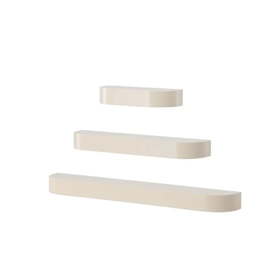 Svea - Rocco wanplanken - set van 3 - beige