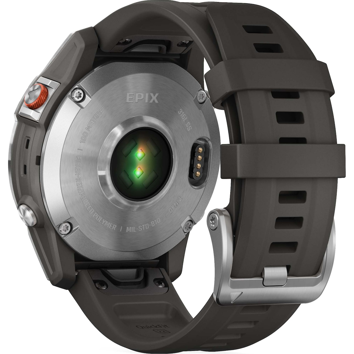 Garmin epix (Gen 2) AMOLED smartklokke 47mm (grå)