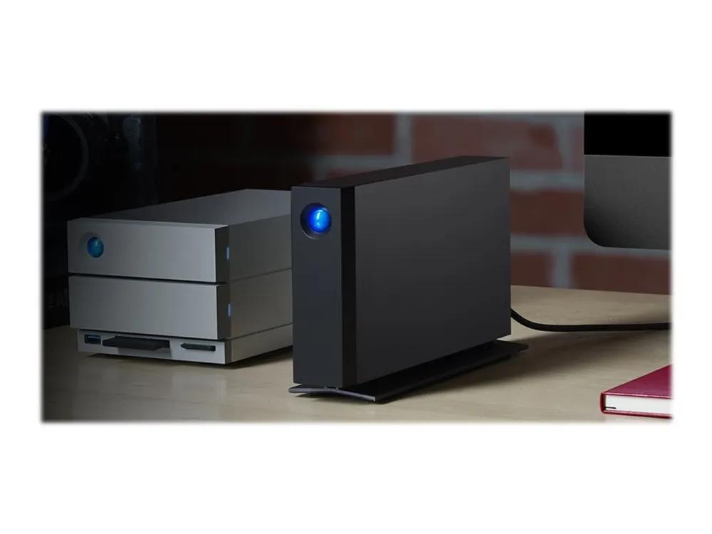 LaCie d2 Professional STHA10000800 - Harddisk - 10 TB - ekstern (stationær) - USB 3.1 (USB-C stikforbindelse) - med Seagate Rescue Data Recovery