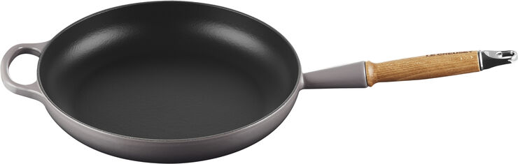 Le Creuset Stegepande m/træht 28cm Flint Flint