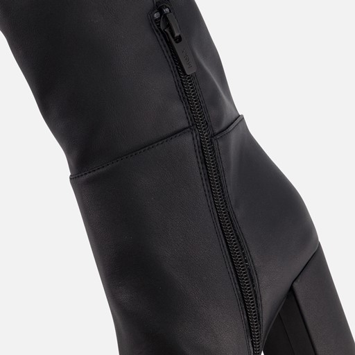 Mexx Krystal hoge laarzen zwart Imitatieleer