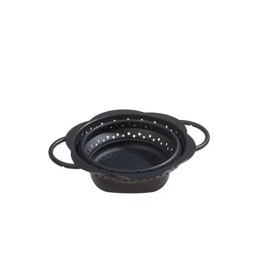Kochblume Foldbar Si, Sort, Ø22 cm