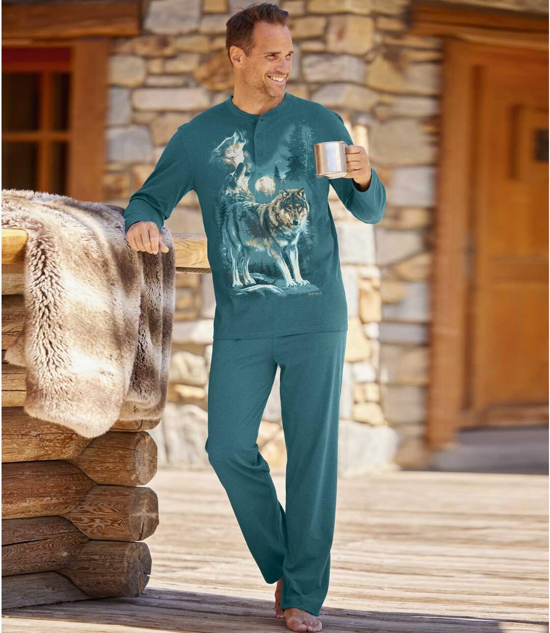 Pyjama Jersey Loups
