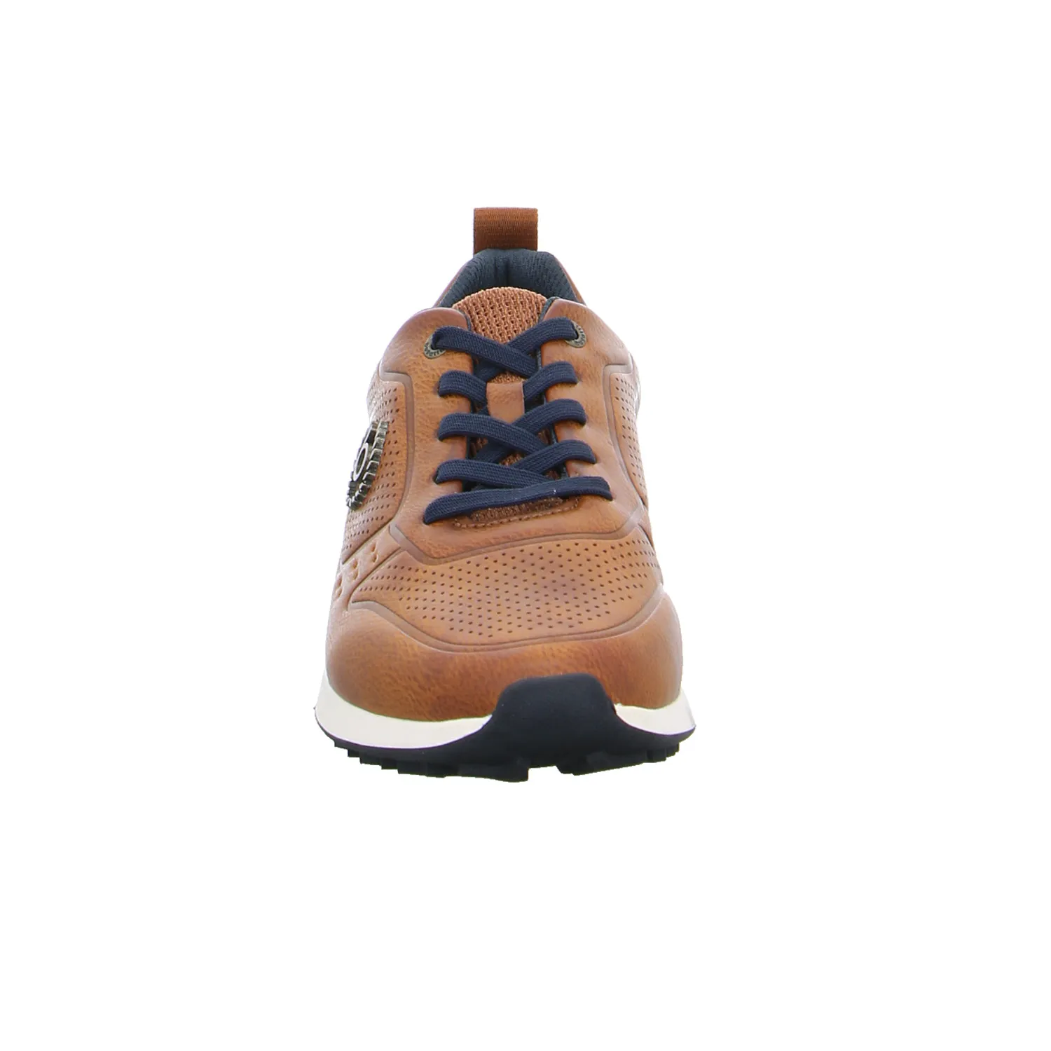 BUGATTI SHOES Halbschuhe Sneaker Cognac Lederimitat