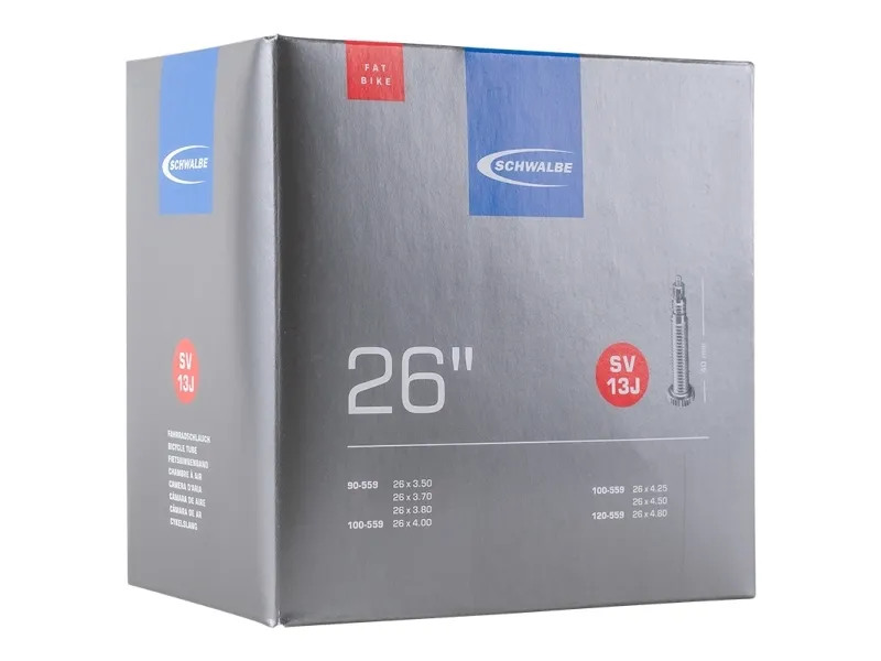 SCHWALBE SV13J 26 x 3,5 - 4,7 (90-120x559) Presta (Removable core) 40 mm