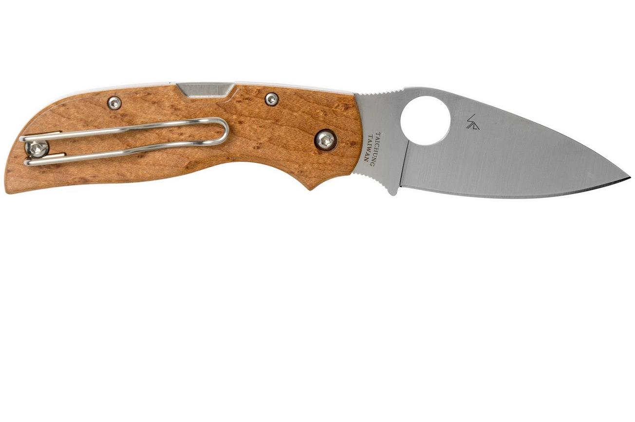 Spyderco Chaparral Birdseye Maple Wood C152WDP zakmes
