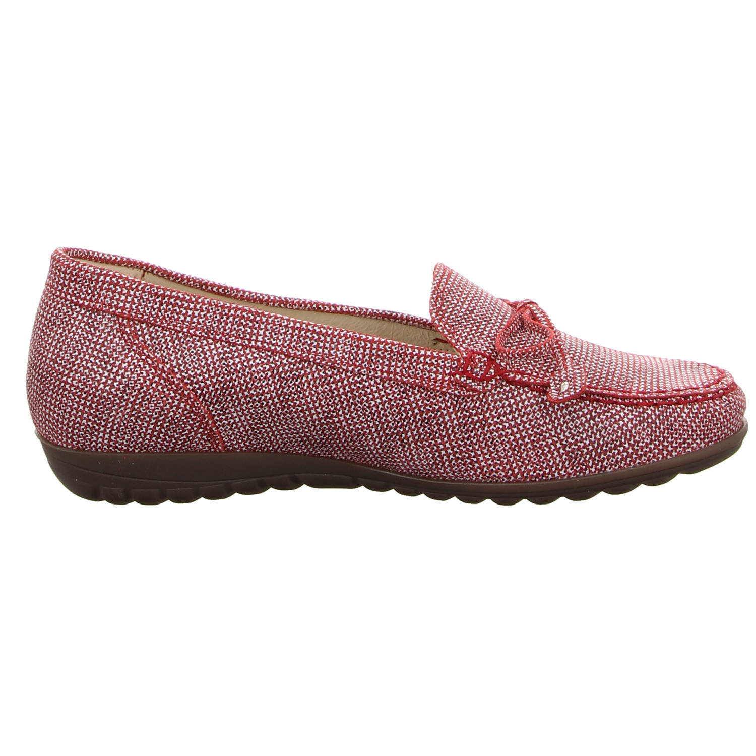 Waldläufer Slipper rot rot