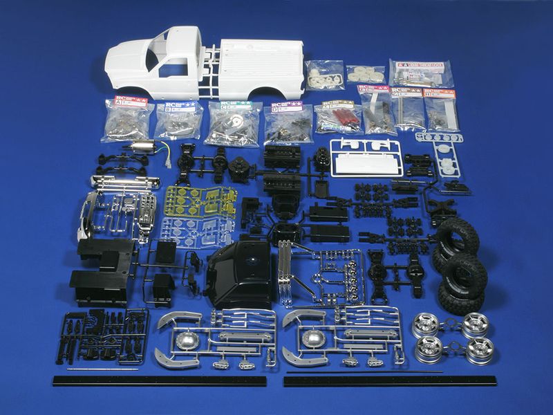 Tamiya Scale Crawler Ford F-350 High-Lift Bausatz, 1:10 4x4 Off-Road Pick-up Truck RC Modell Bausatz