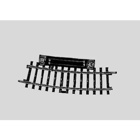 Märklin 2229 K-Schaltgleis 15°, Spur H0, Radius 360mm