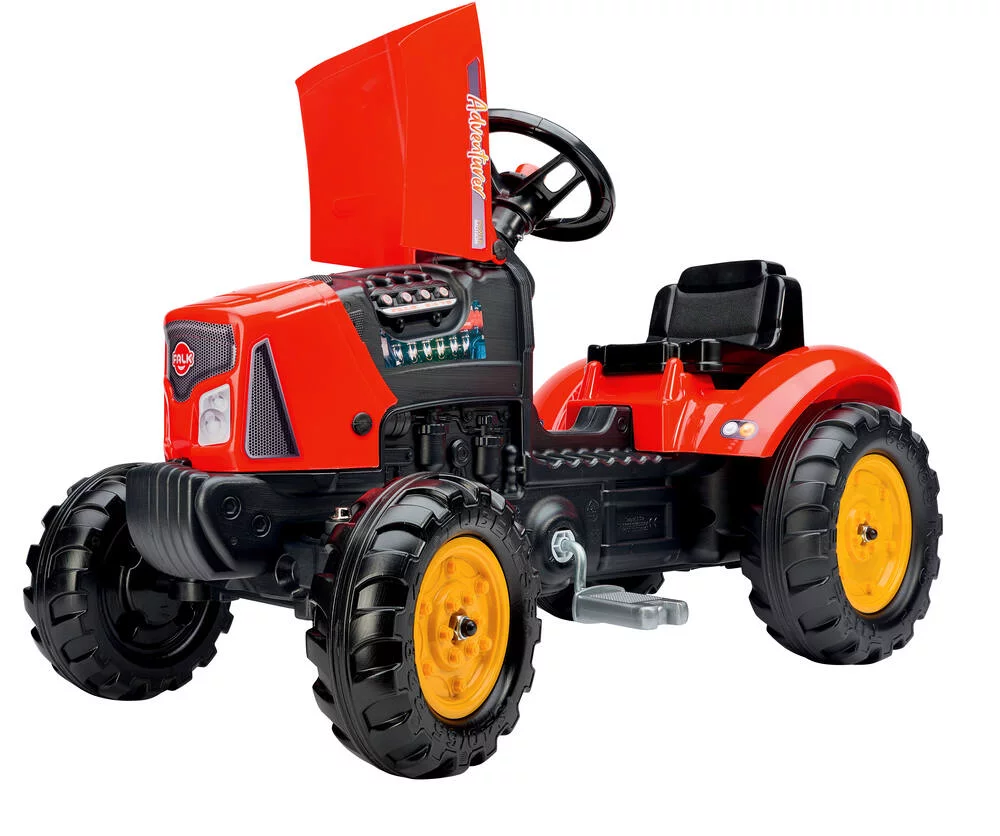 TRACTEUR A PEDALES AVEC CAPOT OUVRANT