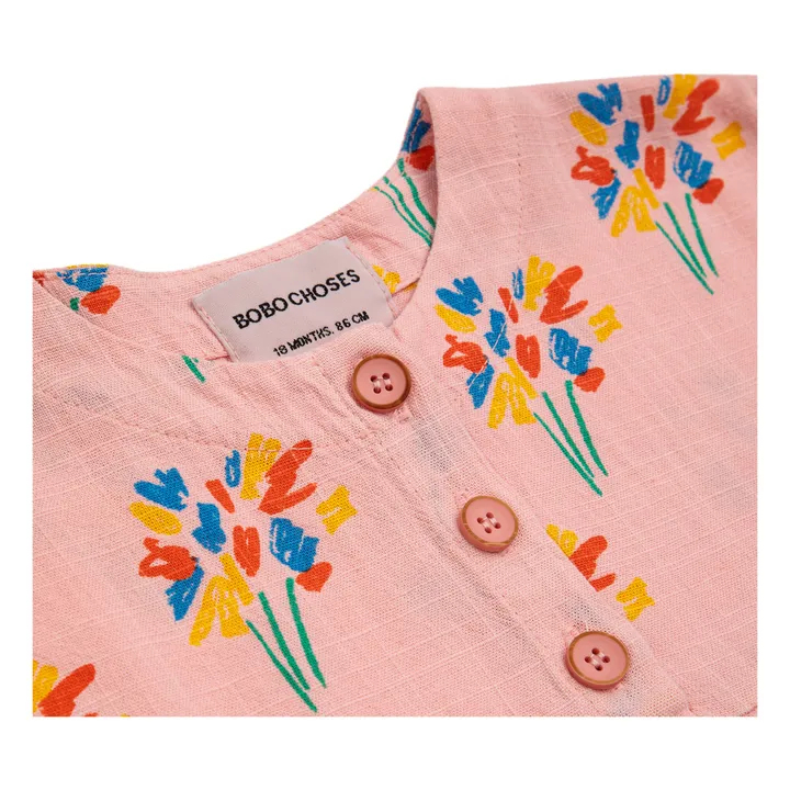 Bobo Choses Robe Volants Feux d'Artifices | Rose