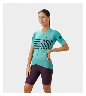 Maillot Manches Courtes Femme Alé Play Vert