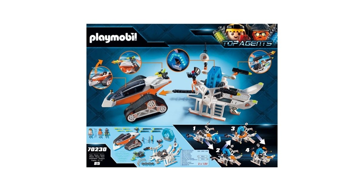 PLAYMOBILTop Agents - Spy Team commandoslee Constructiespeelgoed  (70230)