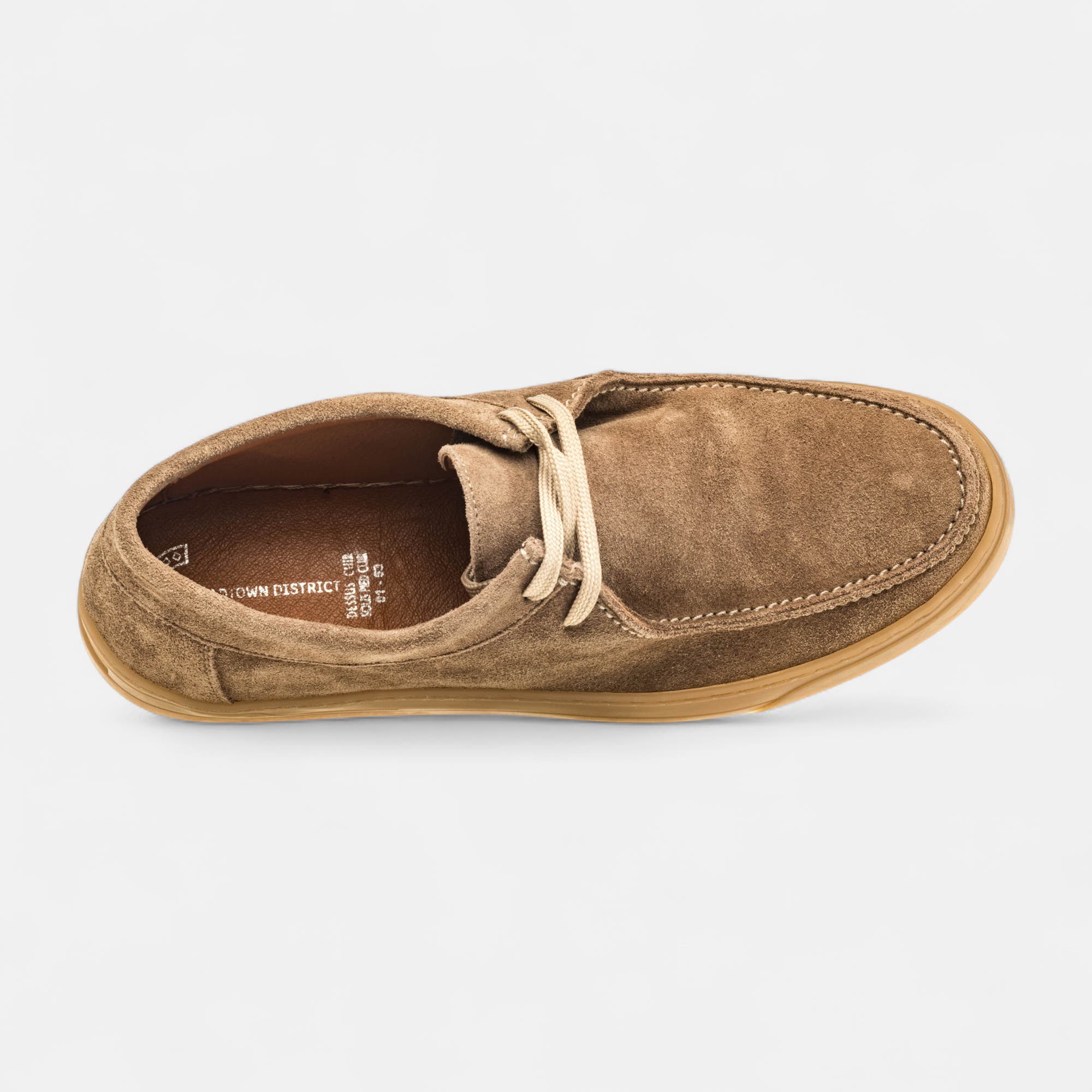Derbies Homme en cuir beige