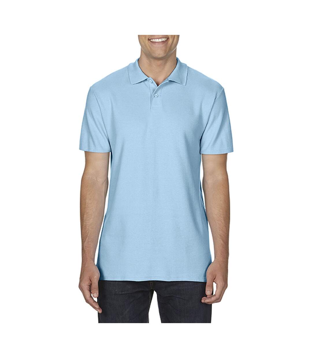 Gildan Softstyle - Polo - Homme (Bleu clair) - UTBC3718