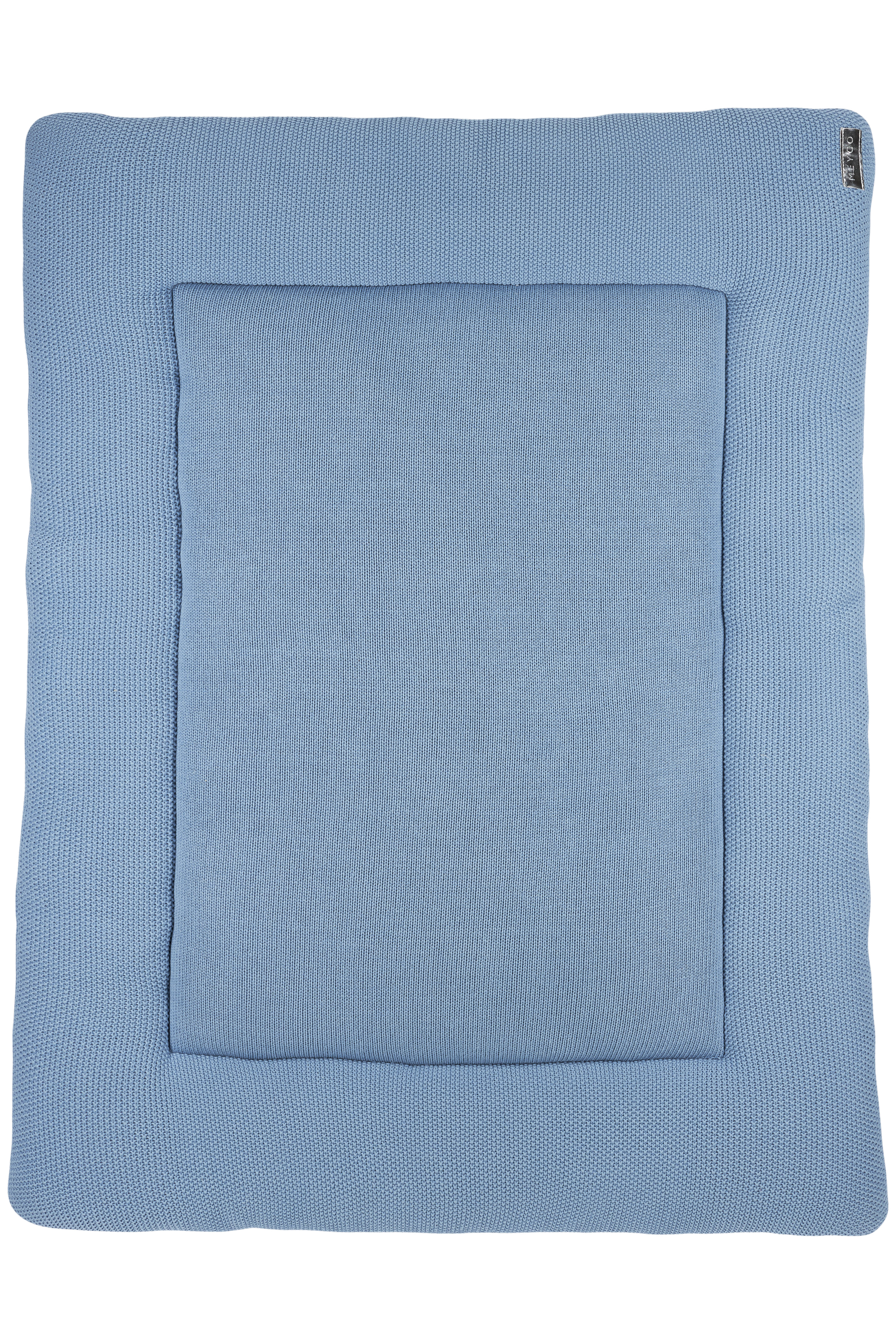 Meyco boxkleed denim blauw