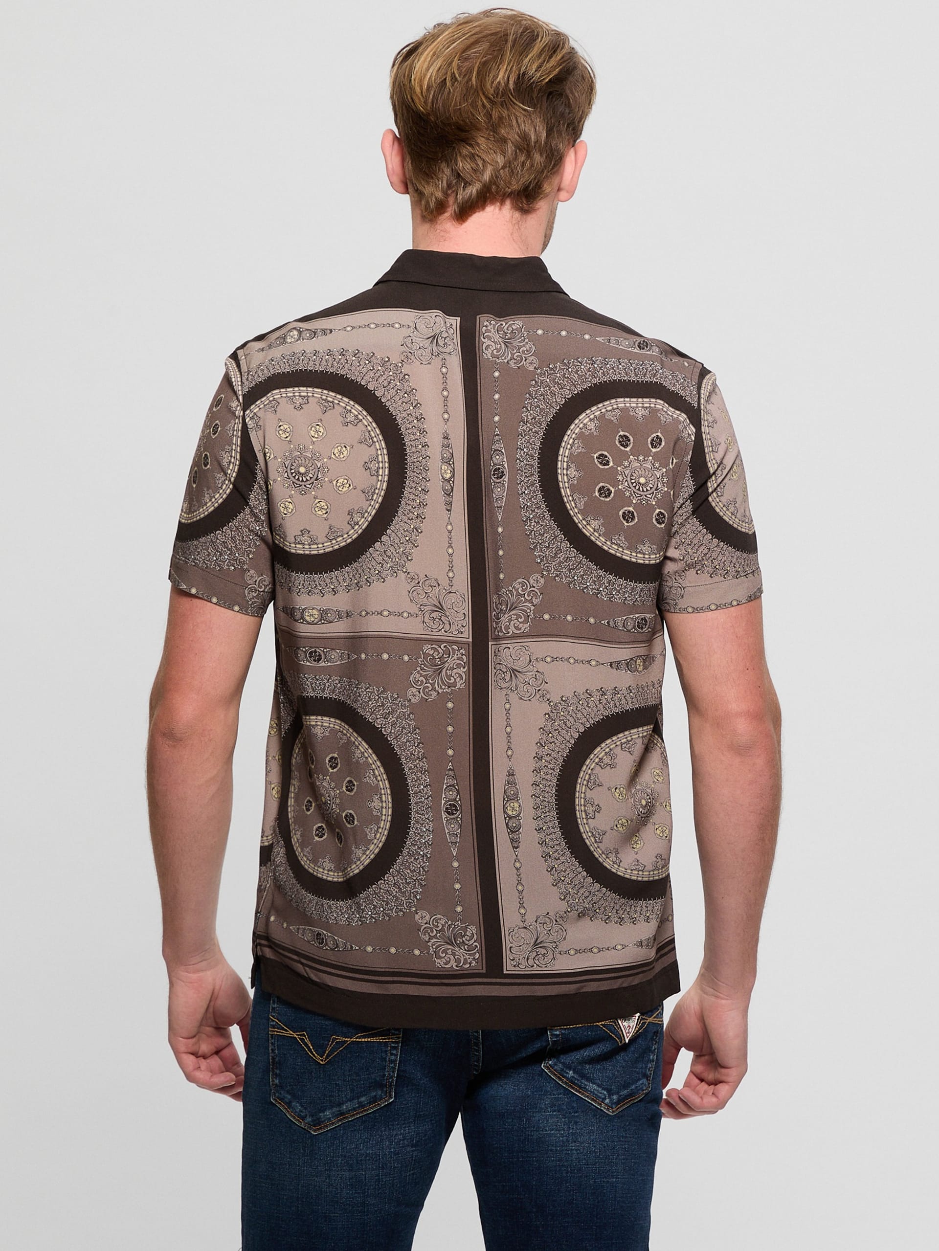 Camisa Eco Rayon Medallion