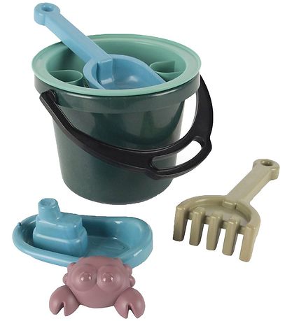 Dantoy Spands?t - 6 Dele - Blåe Marine Toys